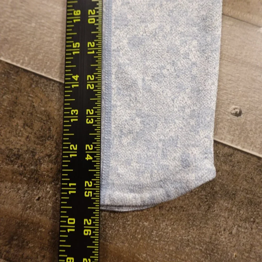 Gymshark Flex High Waisted Leggings‎ Women’s XS Light Blue Marl 25.5